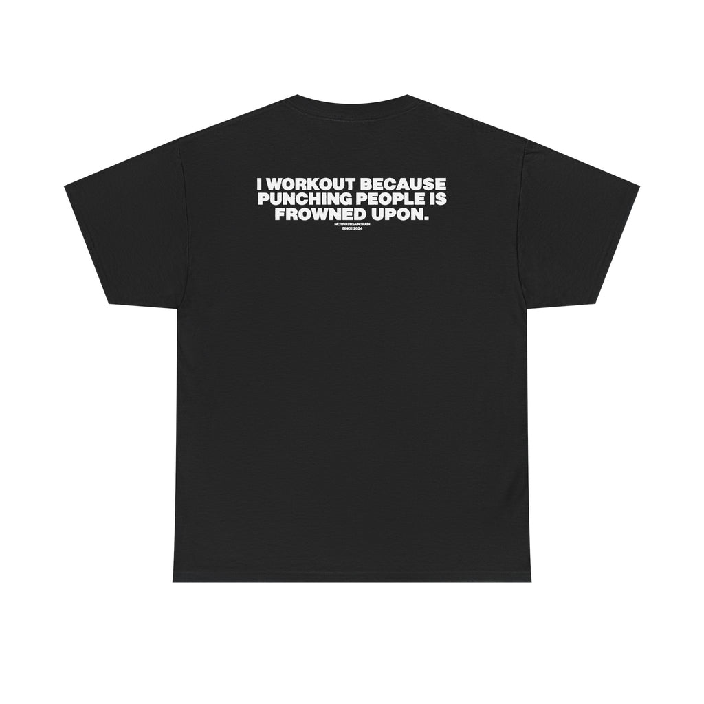 Punching People Is Frowned Upon Tee